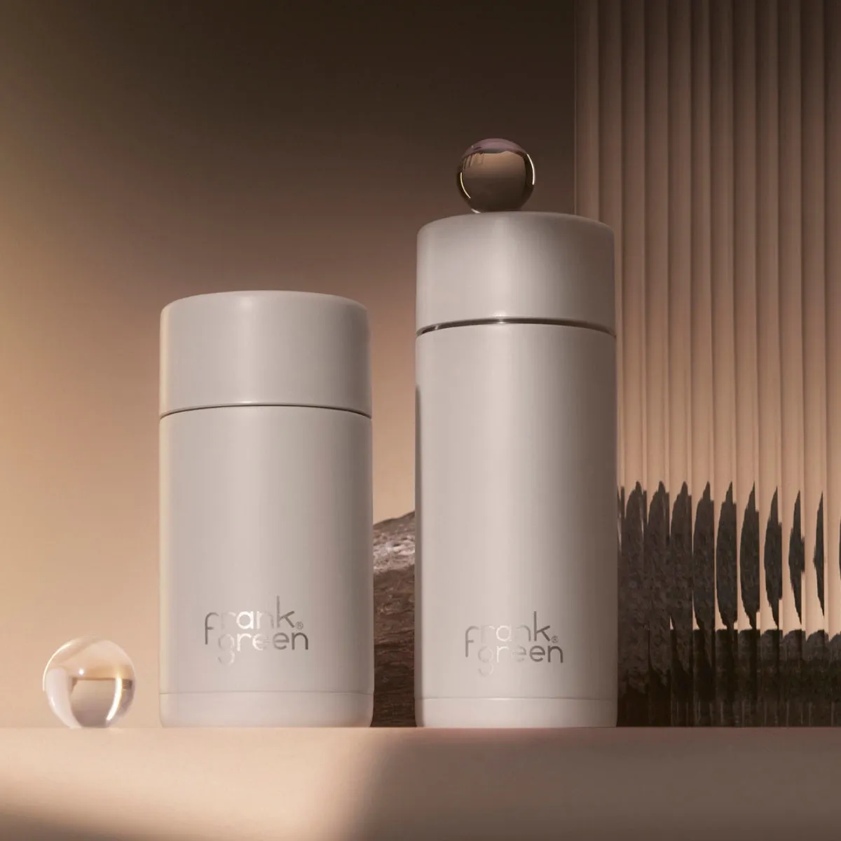 12oz Reusable Cup - Push Button Lid - Moondust