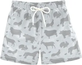 Aflyko Boys' Board Short Girls Swimming Trunk Bathing Suit Swimwear All Day Shorts