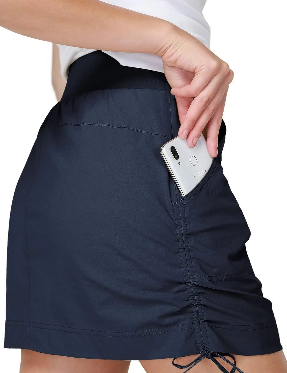 CAMEL CROWN Women's Skorts Golf Casual Tennis Skirts Tummy Control UPF 50  Quick Dry Skirt with Pockets Active