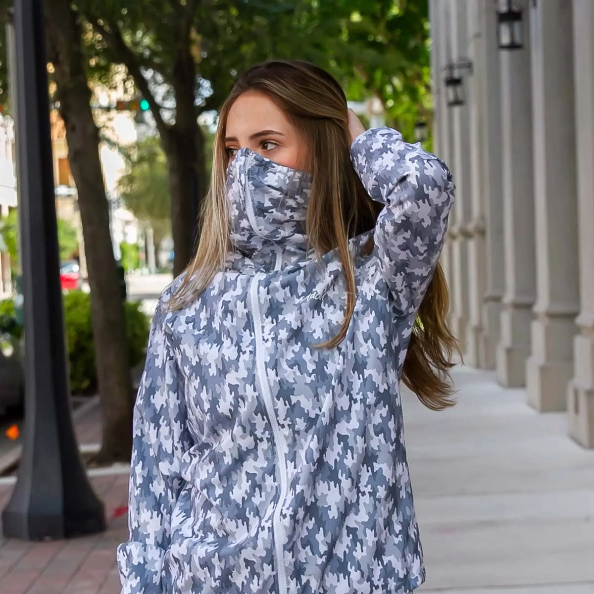 CAMO HOODIE JACKET