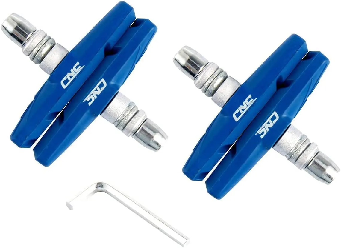 CNC 2 Pairs Bicycle V-Brake Pads, Bike 70mm V Brake Blocks Set, Cantilever Brake Pads
