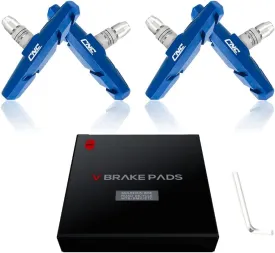CNC 2 Pairs Bicycle V-Brake Pads, Bike 70mm V Brake Blocks Set, Cantilever Brake Pads