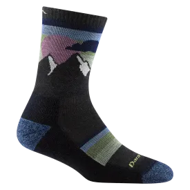 Darn Tough Women's Micro Crew Cushioned Hiking Socks- Sunset Ledge Taupe