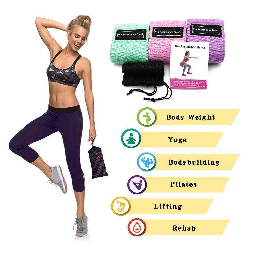 Fitness Resistance Bands Set