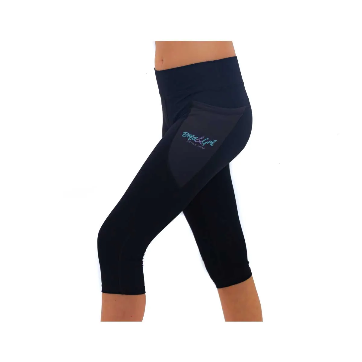 GIRLS' BELIEVE CROPPED LEGGINGS