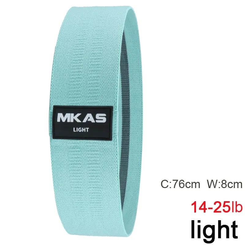 Hip Fitness Resistance Bands Exercise Workout Set