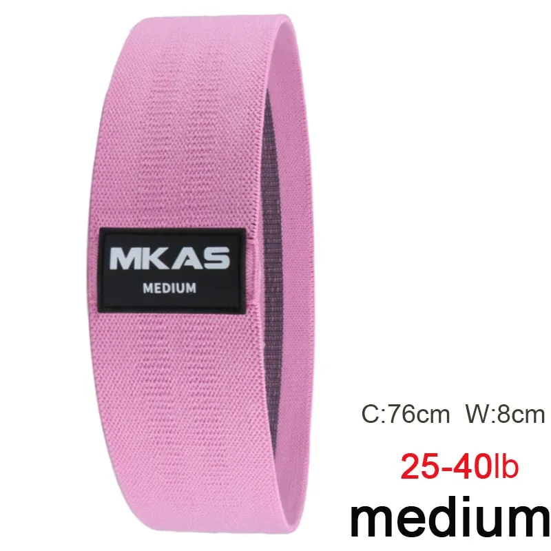 Hip Fitness Resistance Bands Exercise Workout Set