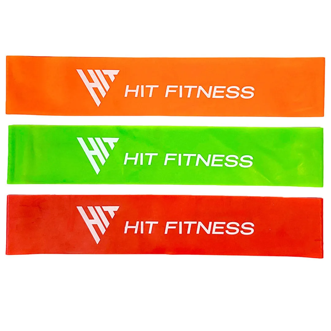 Hit Fitness Resistance Band Pack (Light - Heavy)