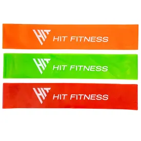 Hit Fitness Resistance Band Pack (Light - Heavy)