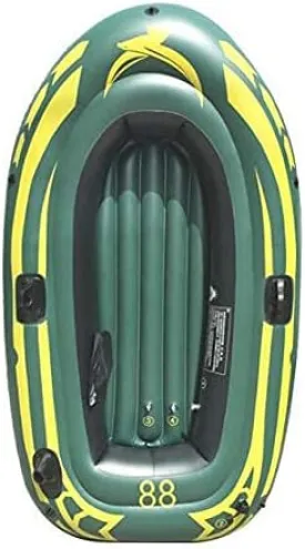 Inflatable Boat with Oars 2/3/4 Person, Inflatable Boats for Adults, Inflatable Rafts for Rivers, Fishing Dinghy Inflatable Boat with Oars 2/3/4 Person, Inflatable Boats for Adults, Inflatable Rafts for Rivers, Fishing Dinghy