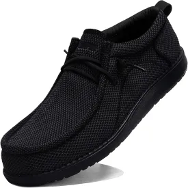 ITAZERO Men Extra Wide Shoes - 4E to 5E Wide Toe Box Shoes for Men XX Wide Width Swollen Feet - Men's Loafers & Slip-ons with Arch Support Insole for Plantar Fasciitis