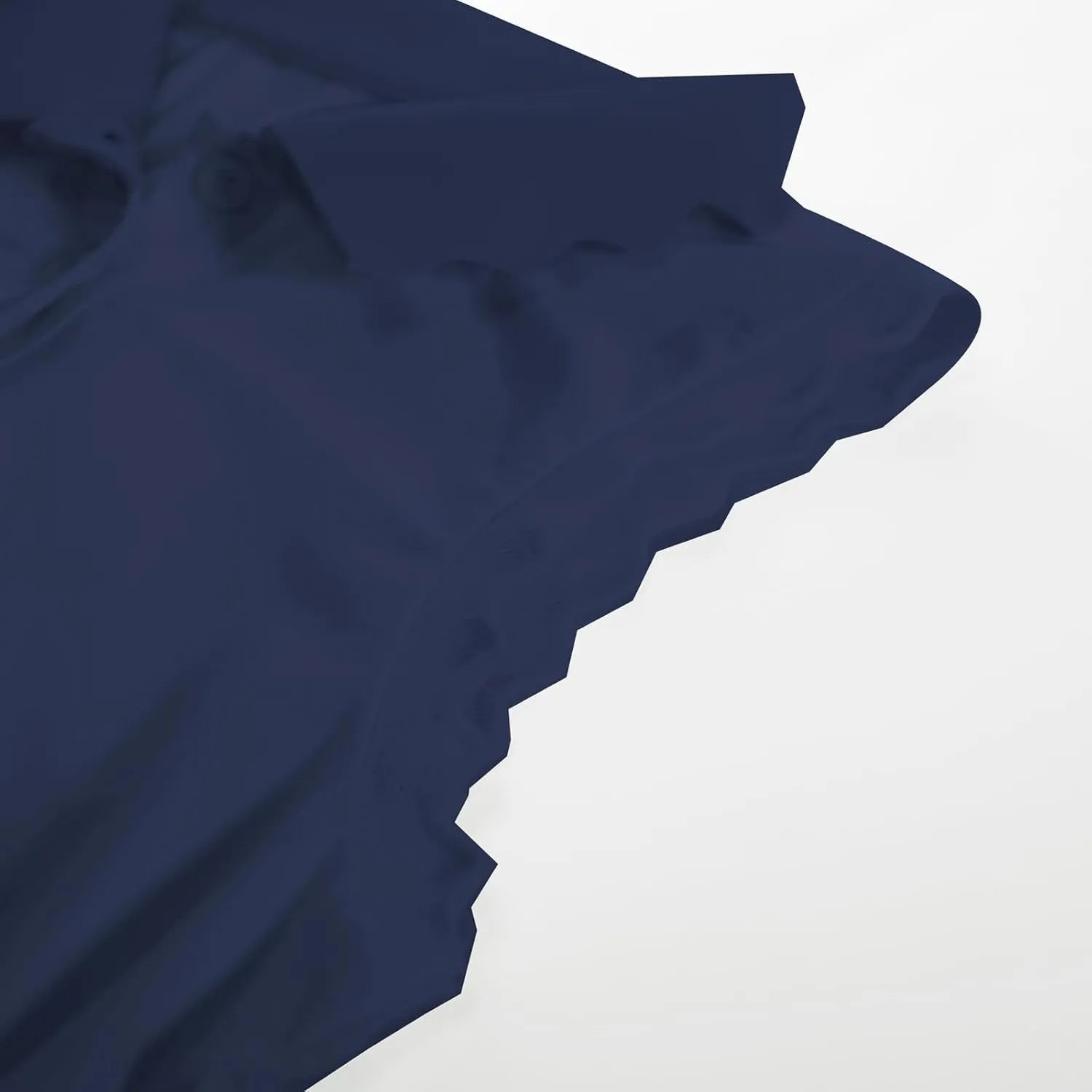 JACK SMITH Women Sleeveless Golf Polo Shirt Button Scalloped Tank Tops Moisture Wicking Tennis Shirts with Split Hem