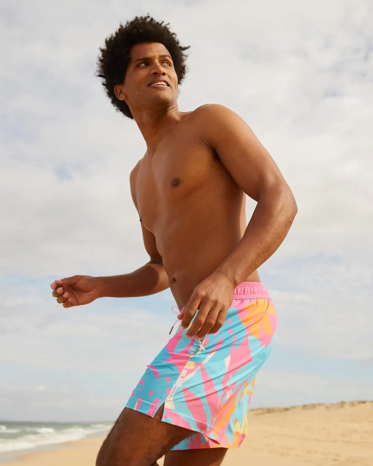 maamgic Mens 5.5 Inch Swim Trunks with Compression Liner Board Shorts Quick Dry Beach Swimwear with Zipper Pockets