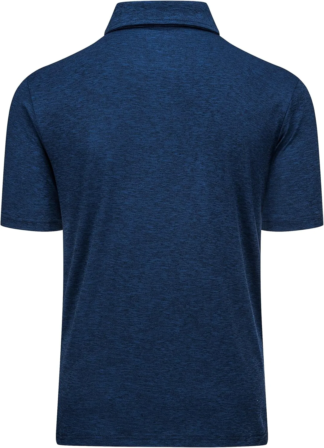 MAGCOMSEN Men's Short-Sleeve Polo,Golf Shirts for Men 3-Button Moisture Wicking,Athletic Outdoor Collared T-Shirt