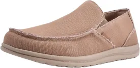 Mens Canvas Shoes Slip On Loafers Deck Shoes Walking Lightweight Causal Slip-ons