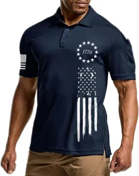 Men's Polo Shirt Quick Dry Performance Short Sleeve Tactical Golf Shirts Men's Polo Shirt Quick Dry Performance Short Sleeve Tactical Golf Shirts