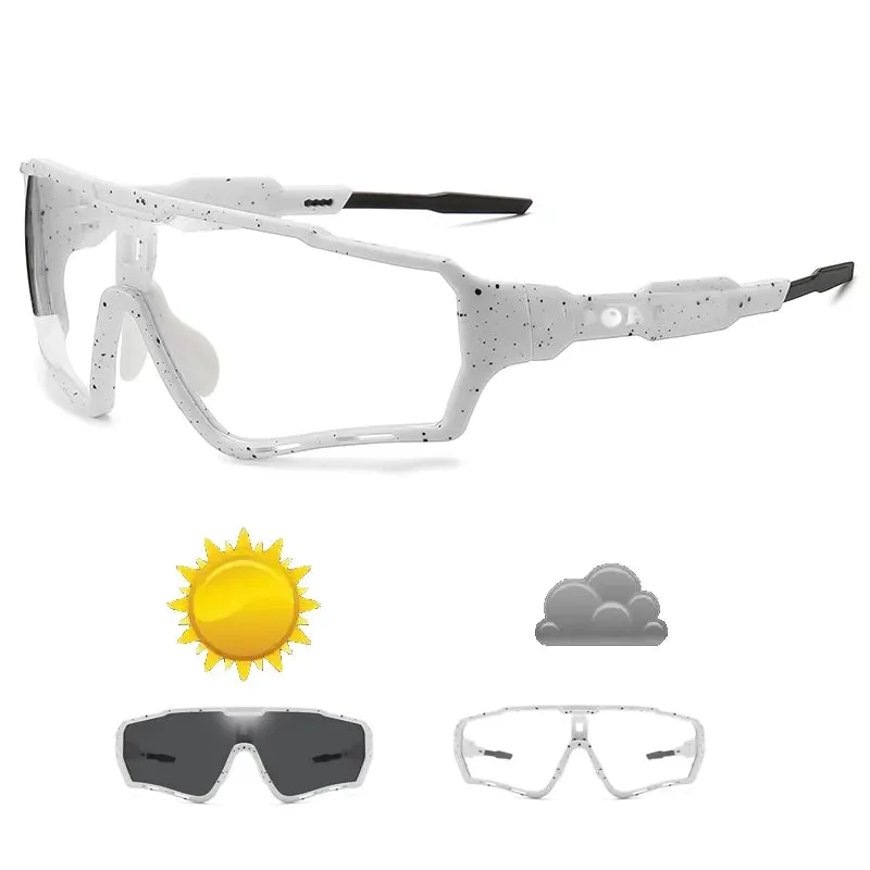 POAT Brand New Style Photochromic Cycling Fishing Running Sunglasses Sports Men Women MTB Windproof Bike Bicycle Eyewear