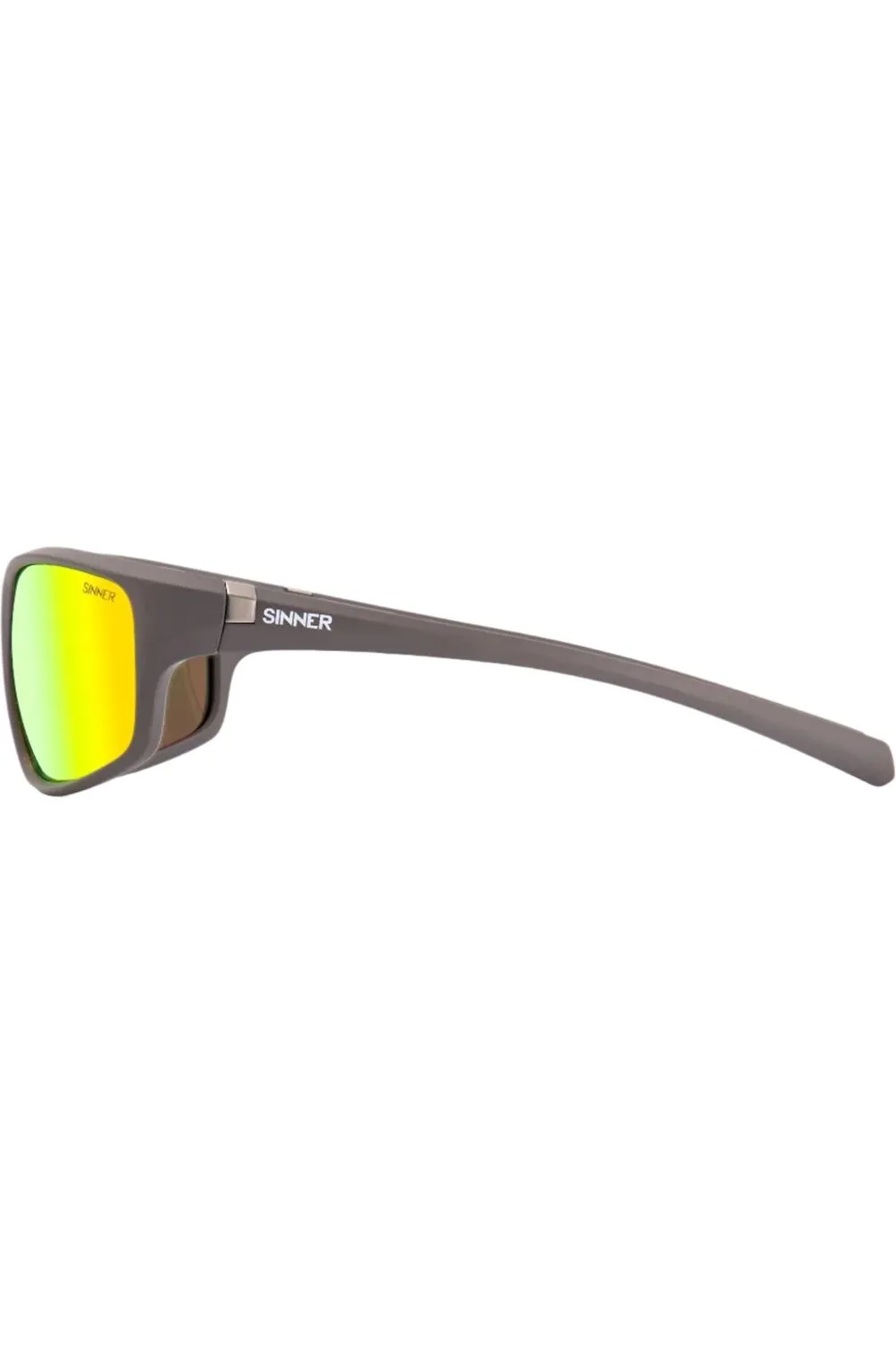 Sinner Fonds Sunglasses Matte Dark Green-Sintec Smoke Orange Oil