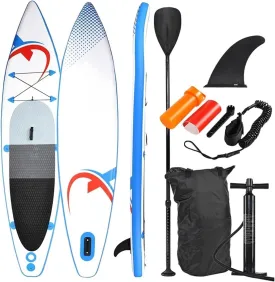 Surfboard Inflatable SUP335 Stand Up Paddle Board for All Skill Levels, Non-Slip SUP, Surfboard with Paddle&Fin&Waterproof Bag&Air Pump Outdoor Recreation